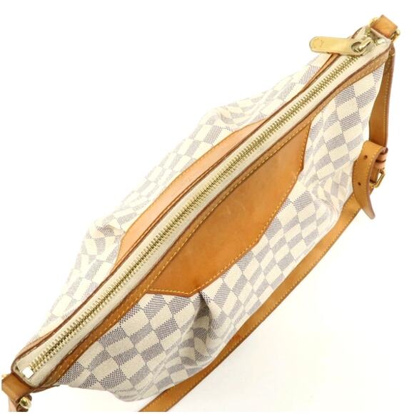💎✨HOT BUY✨💎AUTHENTIC Louis Vuitton Siracusa MM Damier Azur - Picture 7 of 16